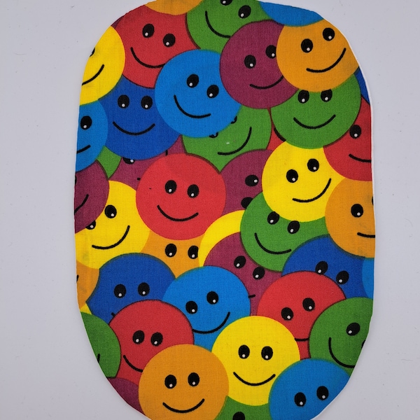 Funky stomazakjes - 'Just Smile' - stoma-ileostoma-colostoma Handgemaakt discreet