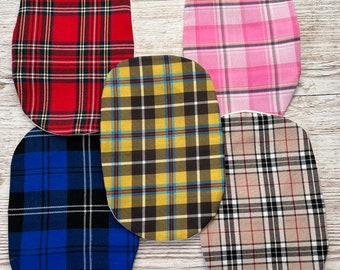 Stoma Bag Covers ' Tartan' Handmade Ileostomy, Colostomy,  Ileostomy Stoma Bag Covers