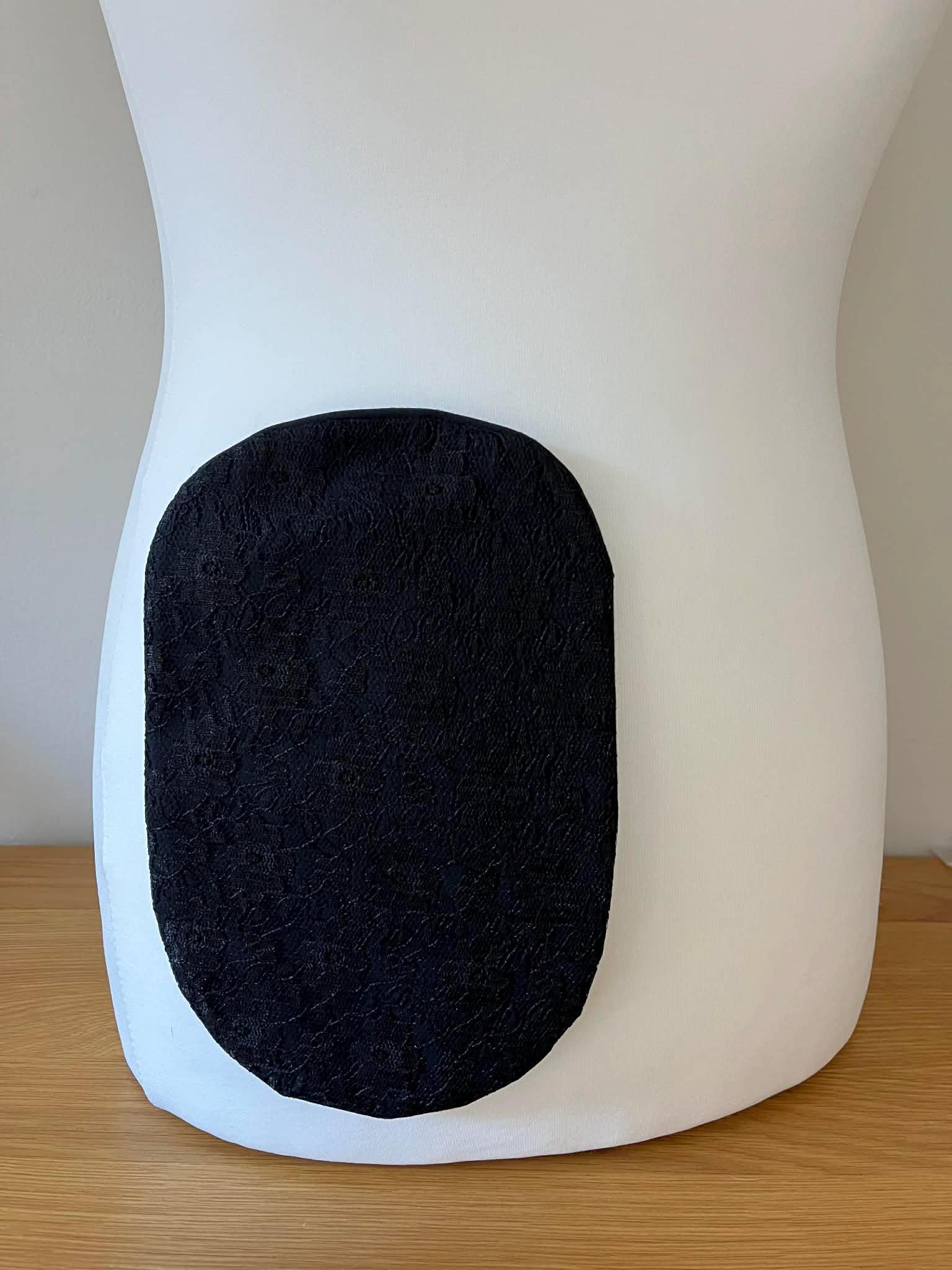 Black Lace Stoma Bag Covers, Handmade, Ileostomy, Colostomy Pouch Covers Stylish Discreet