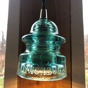 Pendent lights, Insulator Glass Pendant light