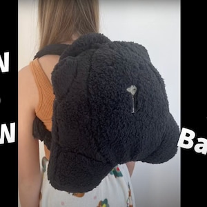 Stuffed Bear Backback Pattern & Video