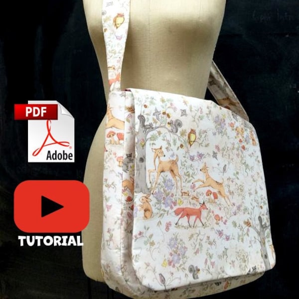 Messenger Bag Pattern & Video