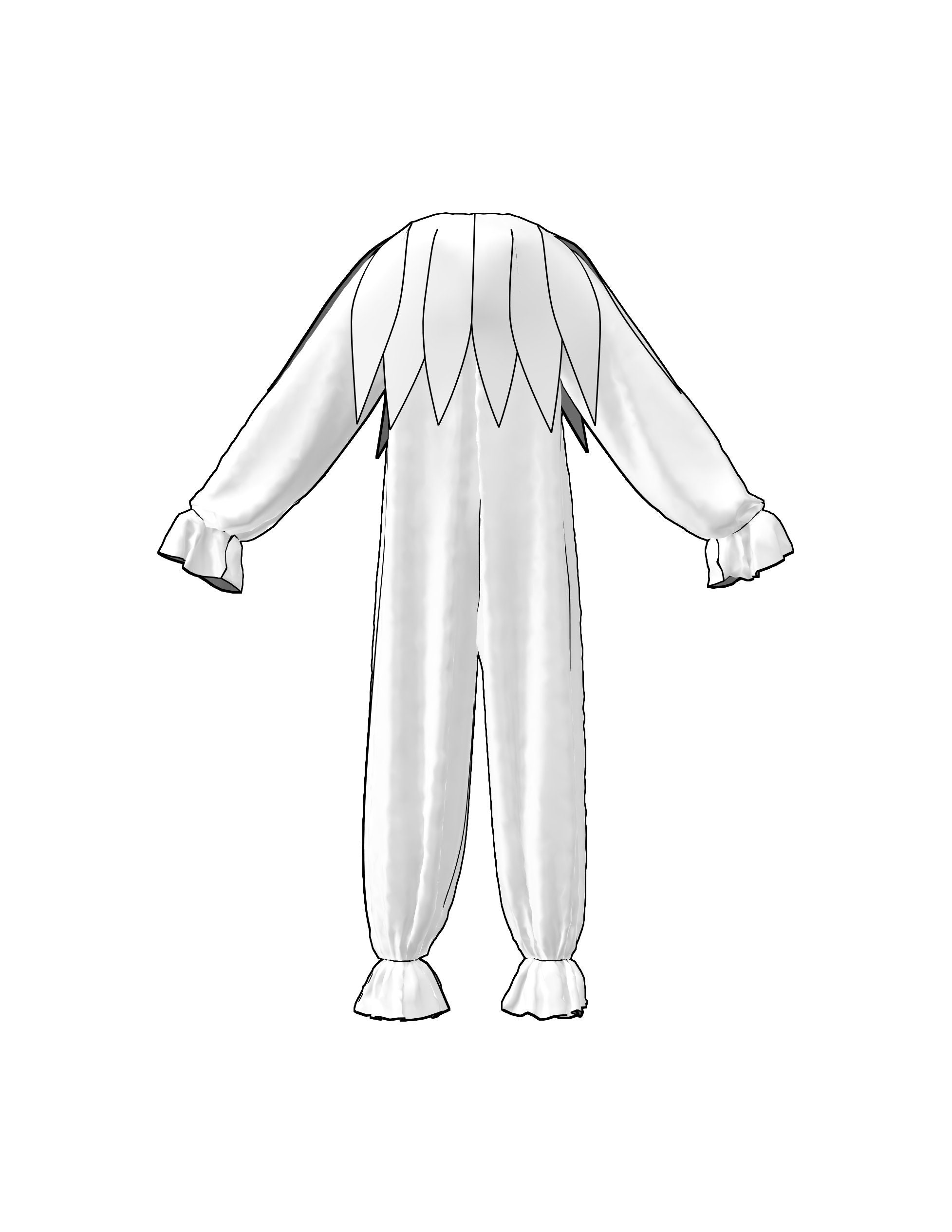 easy-clown-pattern-for-plus-size-adults-letter-size-paper-and-projector-image-2xl-3xl-4xl-5xl-etsy