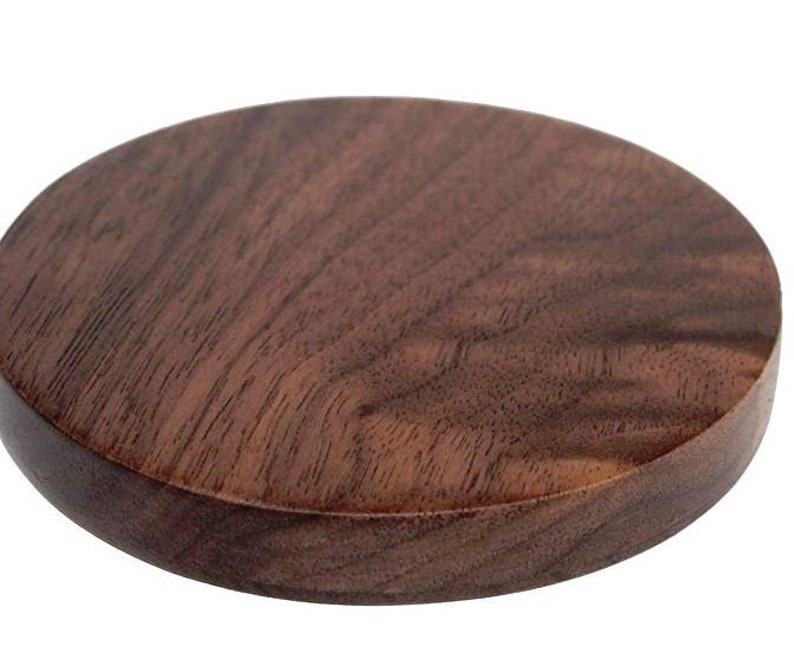 Qi Wireless Charger-Qi Wireless Charger-Walnut Wood wireless charger
