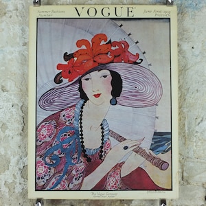 VOGE表紙キャンバスプリントアート