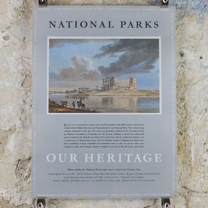 1965 Affiche du parc national de la côte du Pembrokeshire, Paul Sandby, Milford Haven, Voyage et tourisme, sentier pédestre, décoration d’art mural