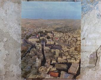 1969 Jerusalem Poster, The Western Wailing Wall, photo by David Rubinger, The Holy Land, Israel, Travel tourism wall art decor
