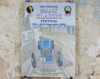 2000 The 12th Manx Classic, Vintage Car Rally enthusiasts, Isle of Man, motor sport motorsport, wall art decor