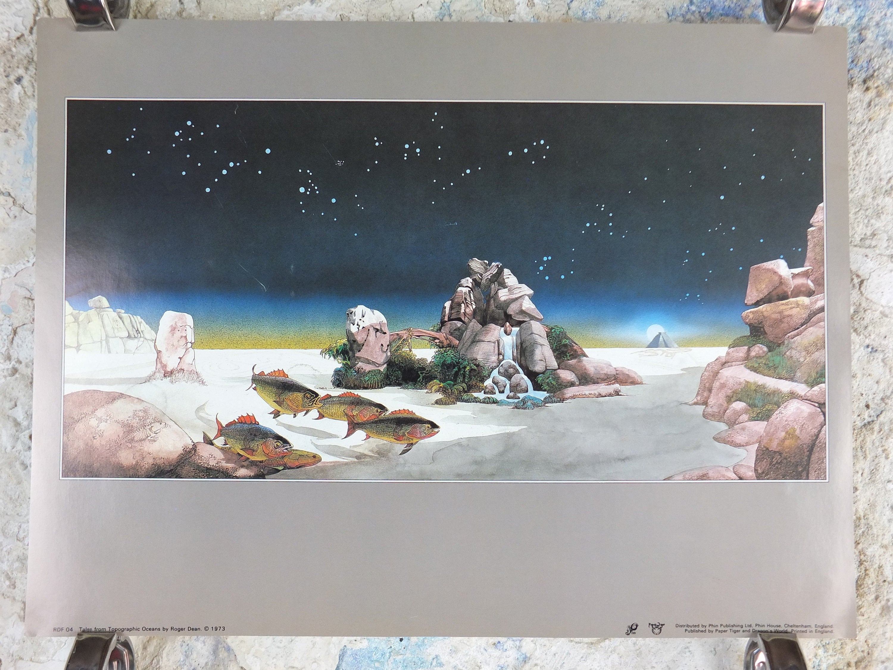 Tales From Topographic Oceans Poster