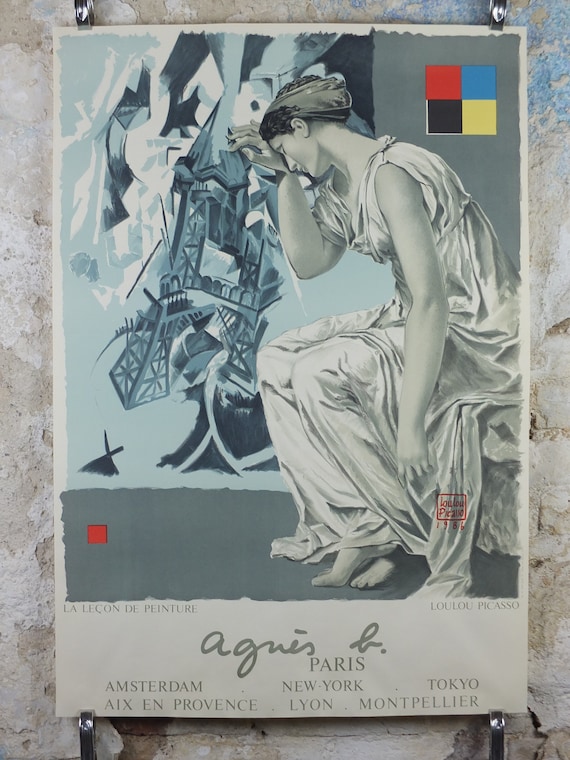 agnes b. ヴィンテージ ポスター agnes b. ヴィンテージ ポスター