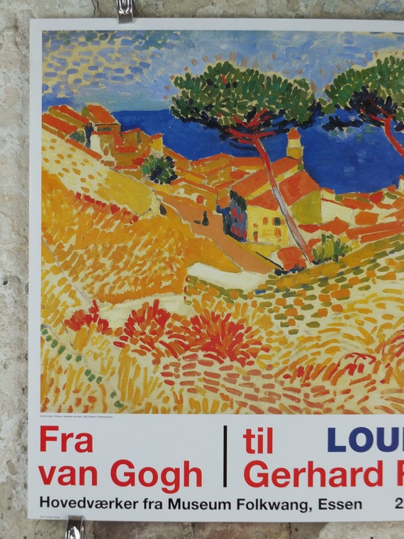 1994 Andre Derain Poster, Vue De Collioure, View of Collioure 1905