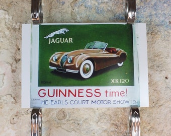 The Lost Guinness Gilroy Posters Photo, by John Gilroy, Guinness Time Jaguar, from S.H. Benson, Advertising campaigns, wall art decor