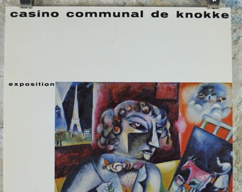 マルクシャガールオフセットポスター マルク・シャガール Marc Chagall 「枝」 オフセット印刷