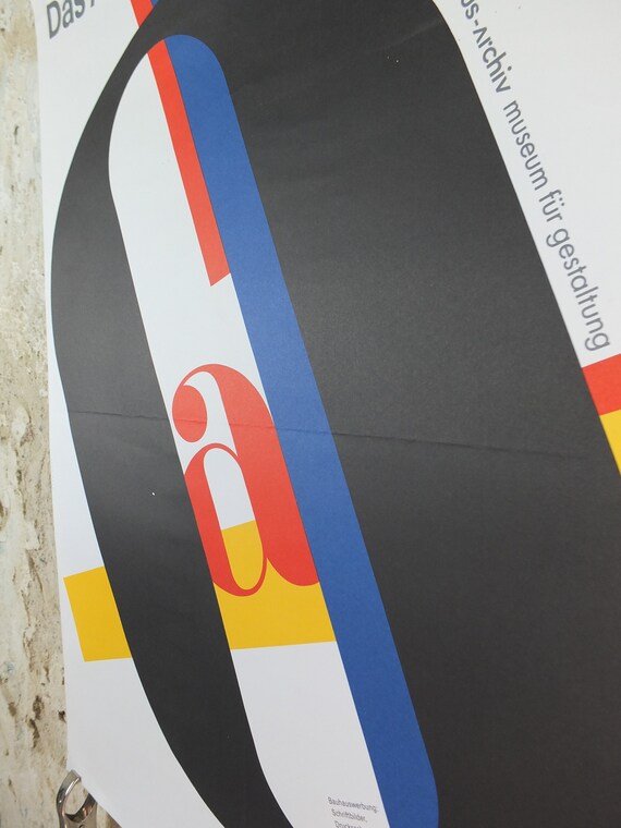 1995 Bauhaus Poster, 