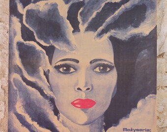 1979 Czas Przeszly Poster, by Maria 'mucha' Ihnatowicz, the Past