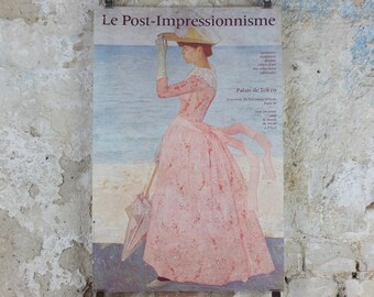 1990s Aristide Maillol Poster, Woman with a Parasol 1890, Art Nouveau, Symbolism post impressionism, art gallery, wall art decor
