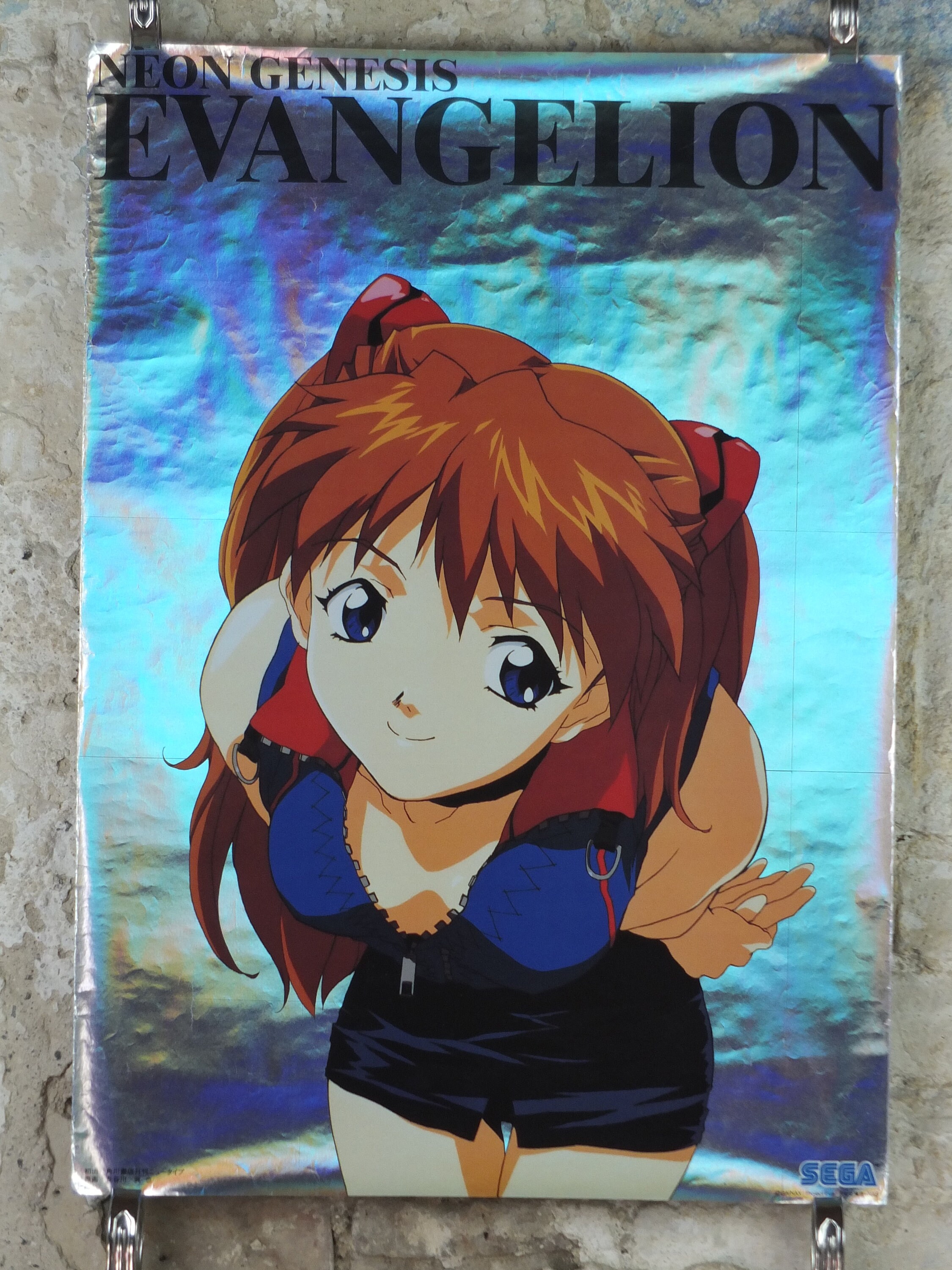 1995 Neon Genesis Evangelion Poster Asuka Langley Soryu