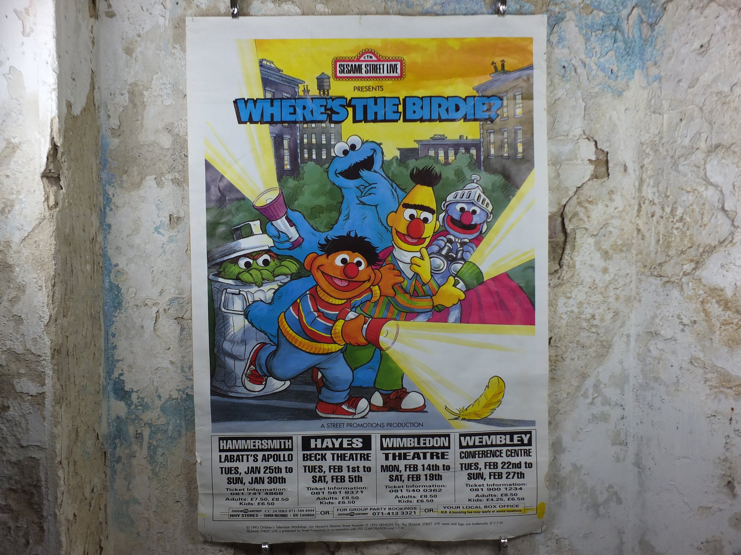 18+ Sesame Street Wall Decor