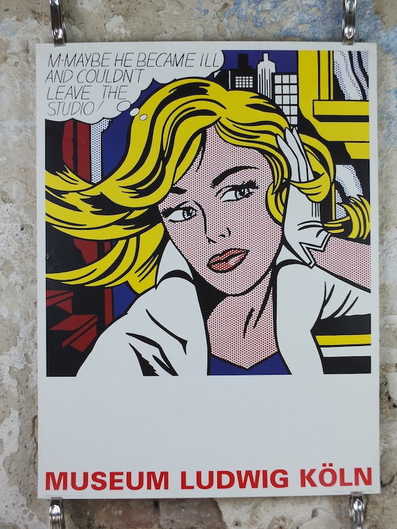 2000s Roy Lichtenstein Poster, 