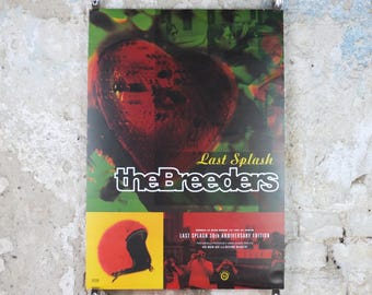 2023 The Breeders Poster, Last Splash 30th Anniversary from 1993, Kim Deal from The Pixies, music wall art decor