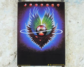 1979 Journey Poster, Evolution, Steve Perry, by Stanley Mouse and Alton Kelley, music wall art decor