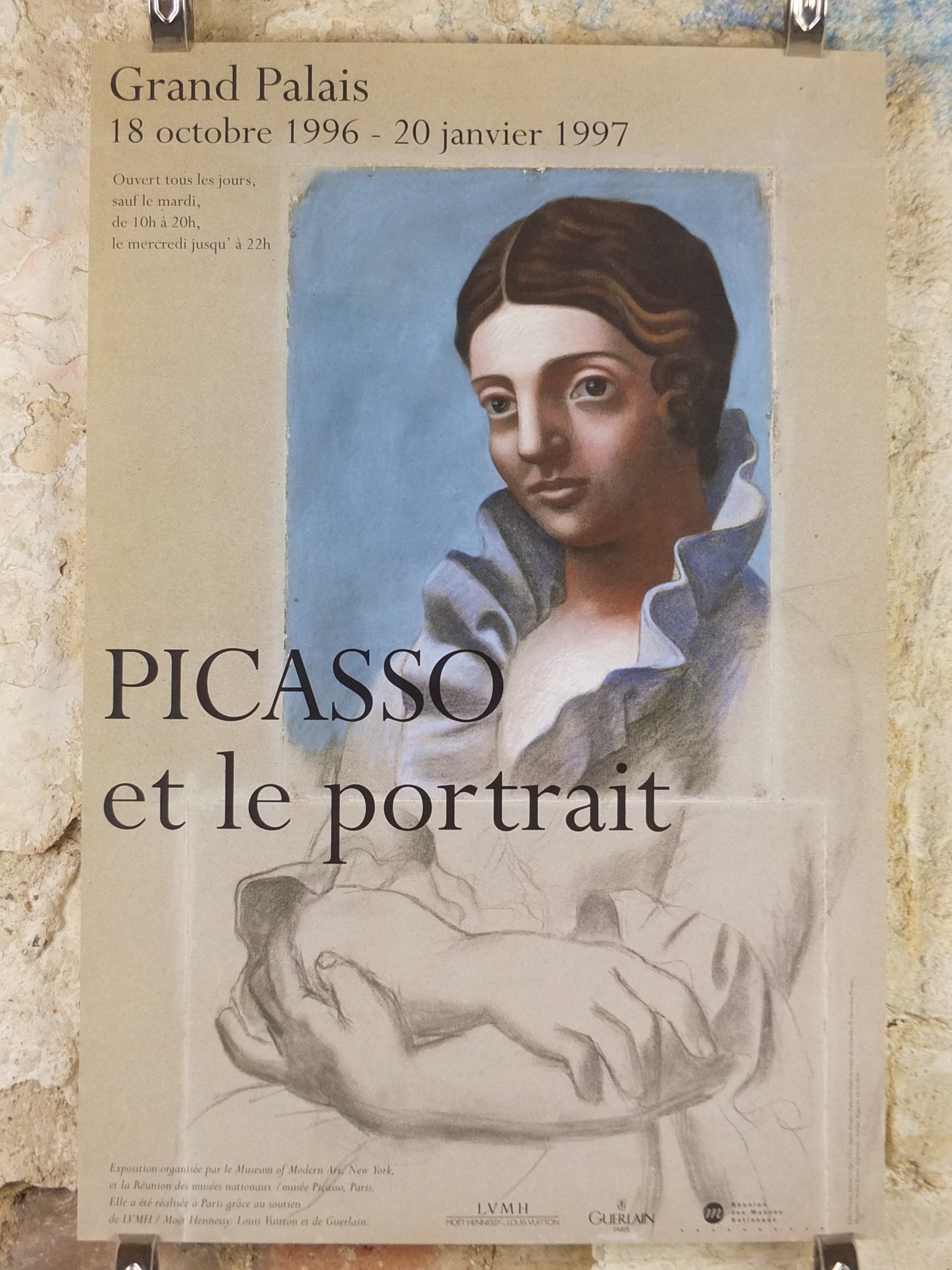 1996 Pablo Picasso Poster portrait D'olga - Etsy