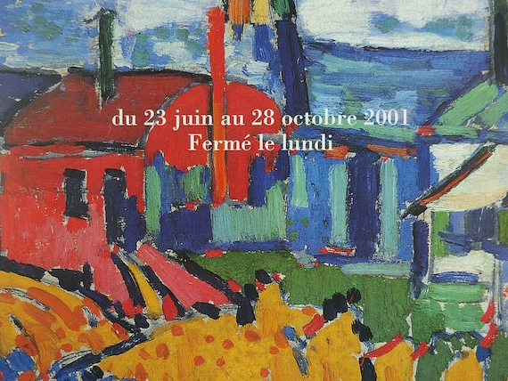 2001 Maurice De Vlaminck Poster, Derain & Vlaminck, 