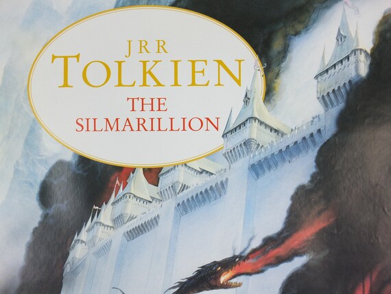 1992 Vintage Tolkien Centenary the Silmarillion Poster, the Fall