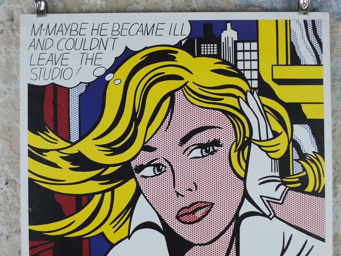 2000s Roy Lichtenstein Poster, 