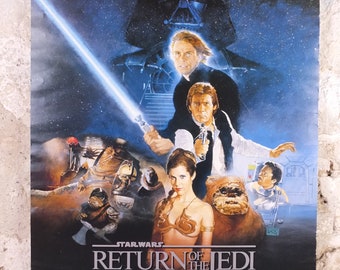 RETURN OF THE JEDI Poster STAR WARS - STYLE B – CHICAGO