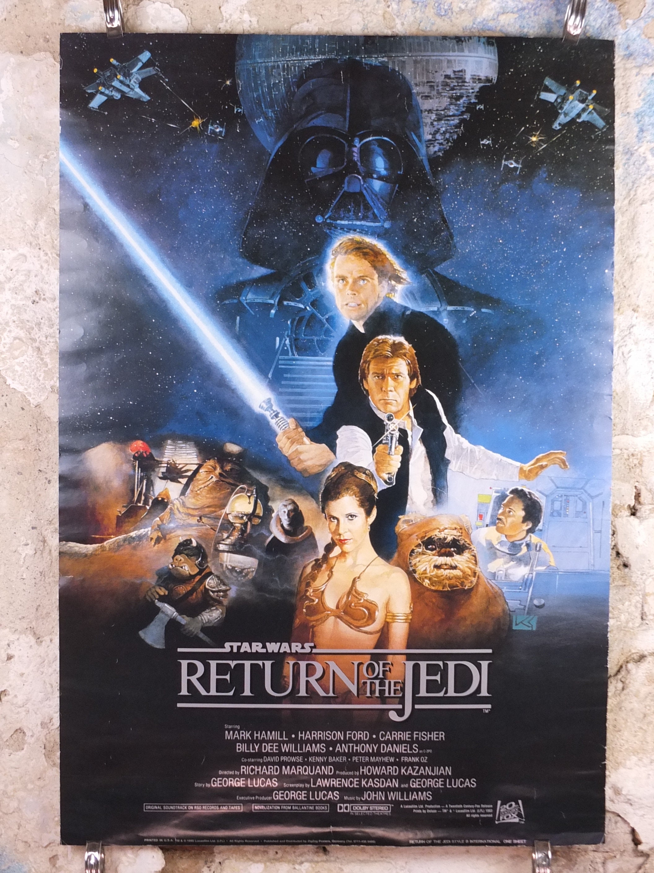 1995 Return of the Jedi Poster, International Star Wars Style B, by Kazuhiko Sano, Zigzag Germany Variation, Film Wall Art Decor - Etsy 1995 Return of the Jedi Poster, International Star Wars Style B, by Kazuhiko Sano, Zigzag Germany Variation, Film Wall Art Decor - Etsy