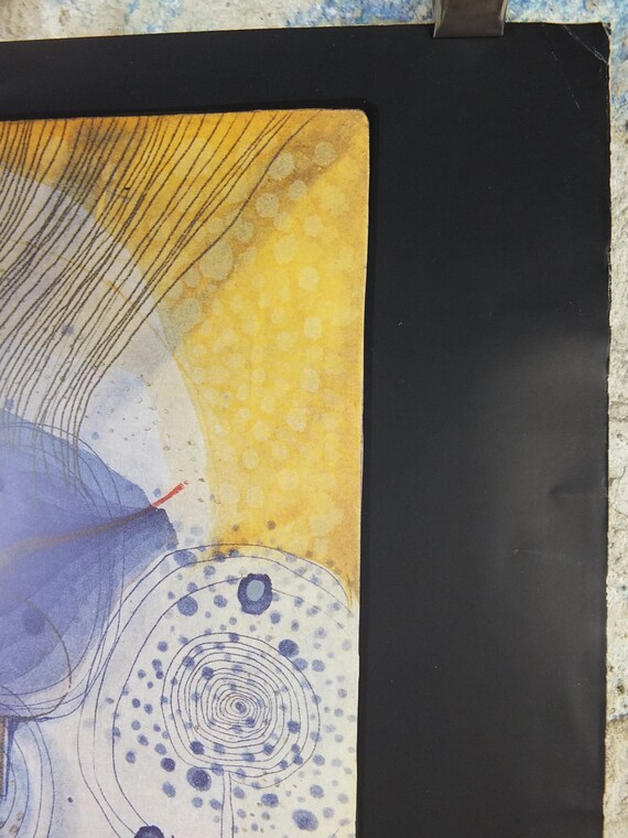 フンデルトヴァッサーポスター額付自宅保管