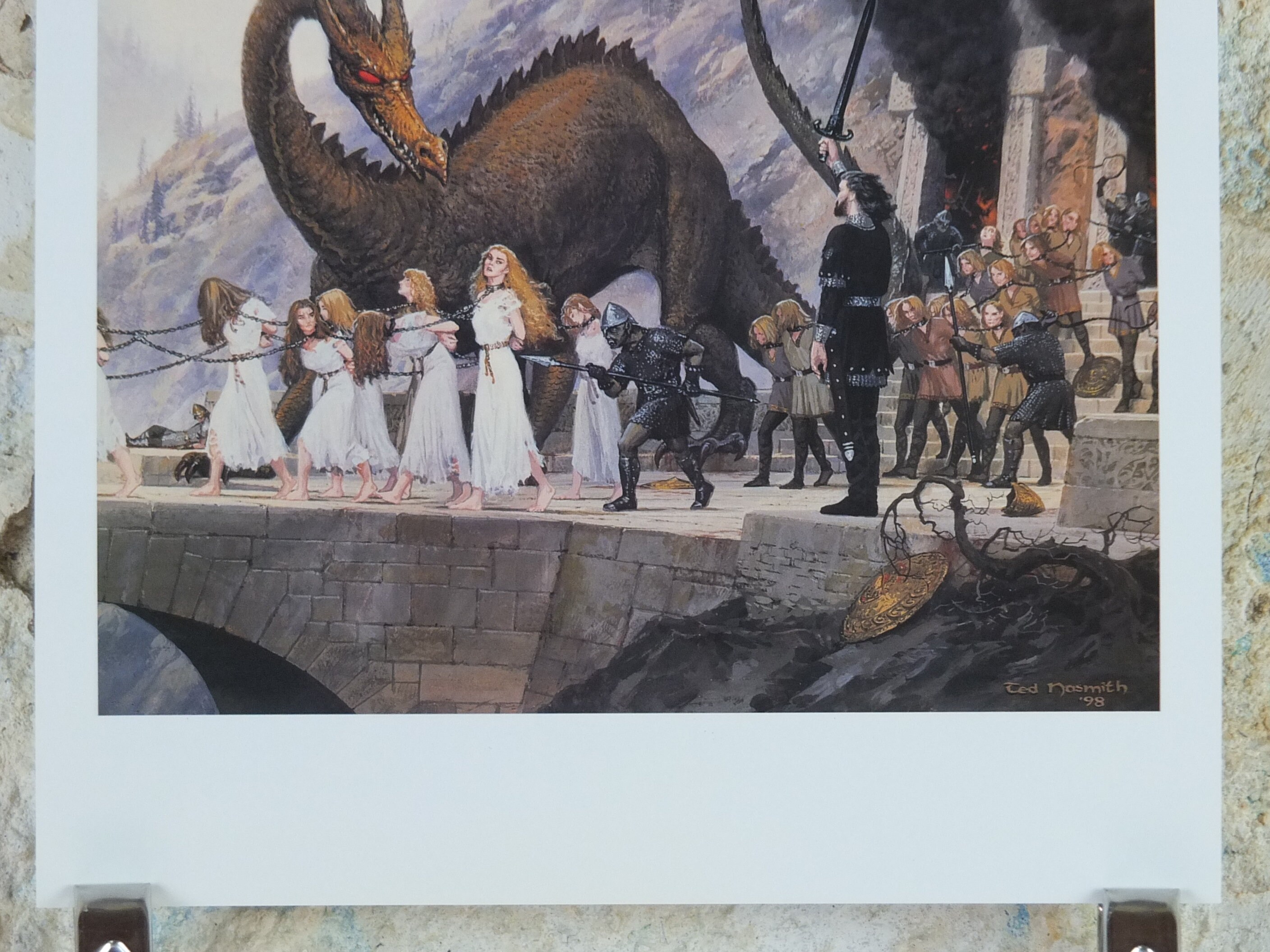 Tolkien Poster Print: Nienor and Glaurung · khorazir · Online Store  Powered by Storenvy