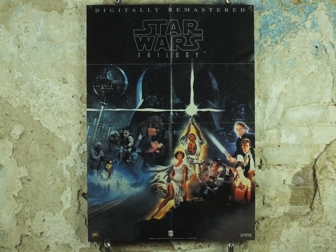 STAR WARS TRILOGY POSTER BOX LE1600