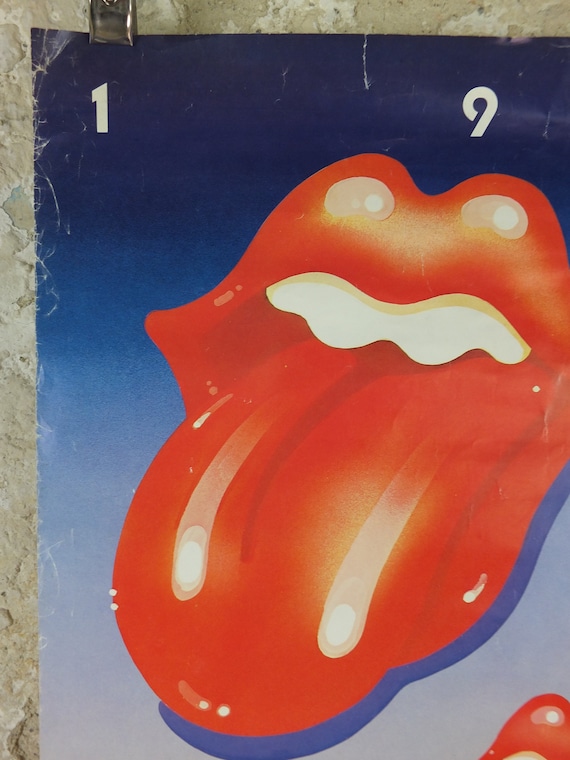 ローリング・ストーンズ ポスター ROLLING STONES ローリングストーンズ (来日 35周年 記念 ) - Collage