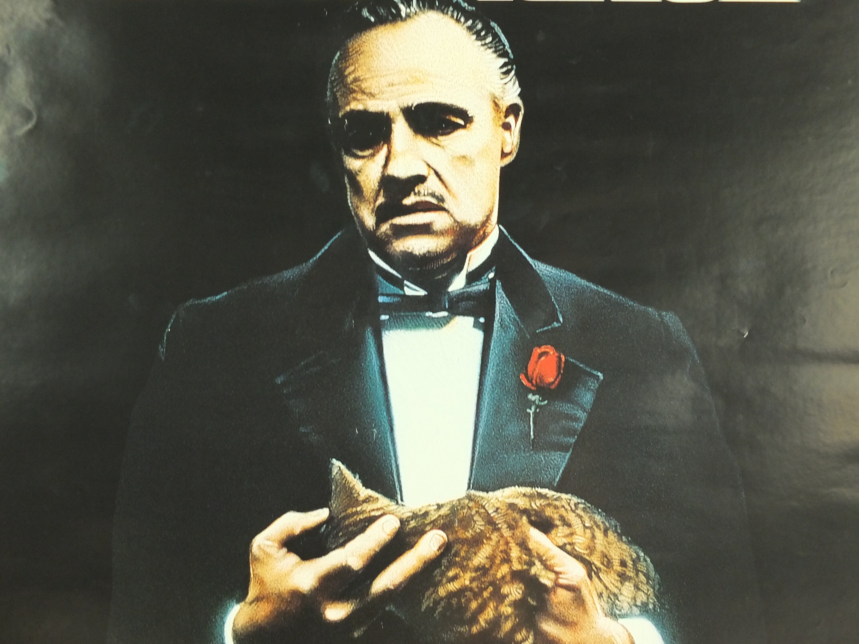 Vintage Movie Poster The Godfather Marlon Brando 2007 reprint | Etsy