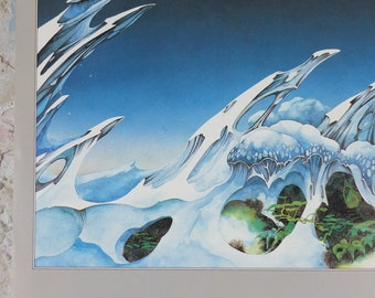 1973年春のポスター、ロジャー・ディーン作、『ペーパー・タイガー