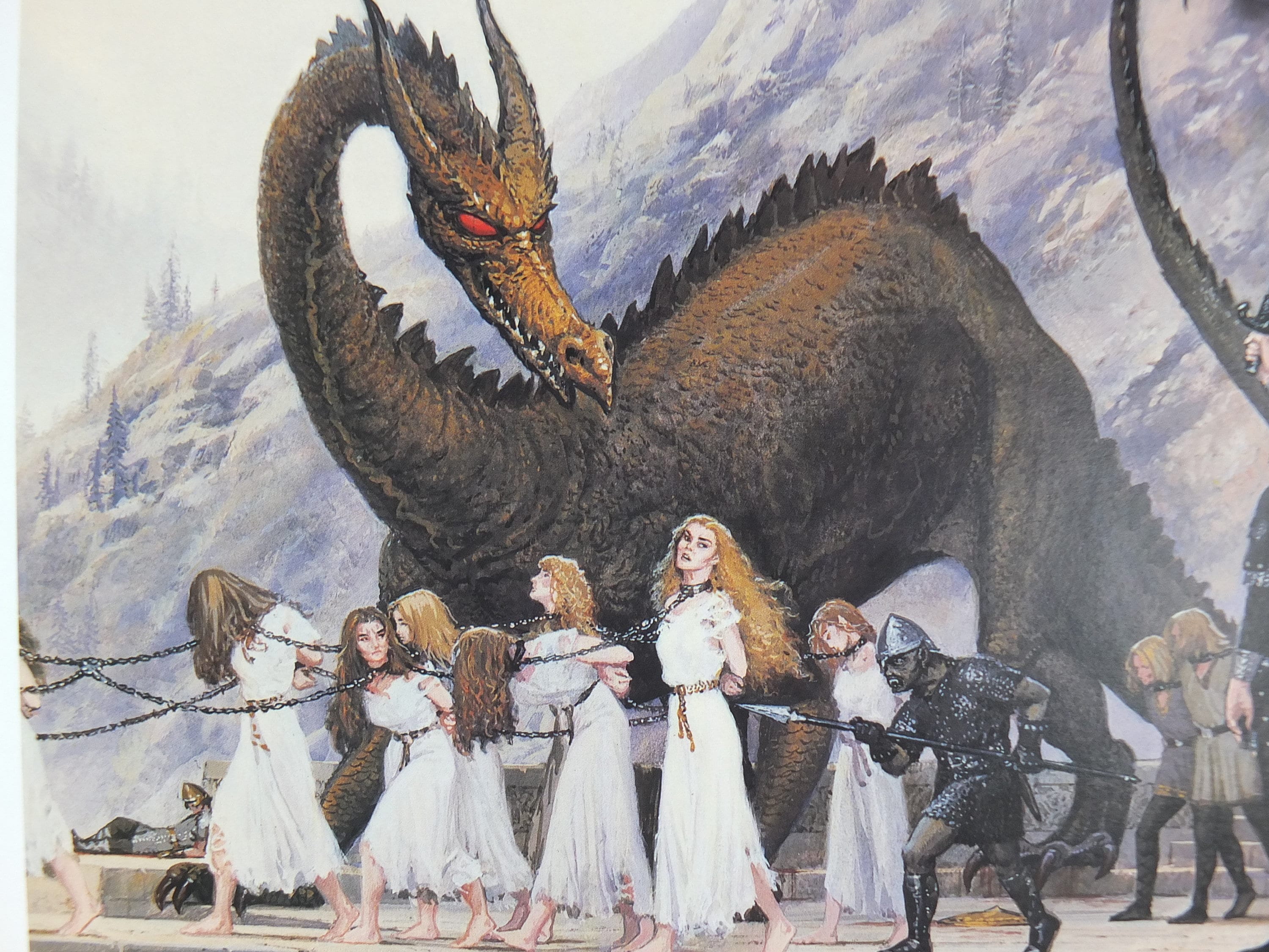 Tolkien Poster Print: Nienor and Glaurung · khorazir · Online Store  Powered by Storenvy
