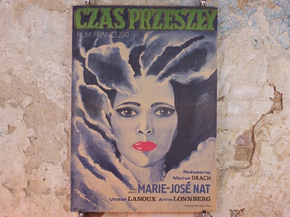 1979 Czas Przeszly Poster, by Maria 'mucha' Ihnatowicz, the Past