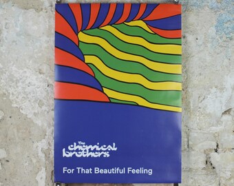 2023 The Chemical Brothers Poster, For That Beautiful Feeling, Tom Rowlands and Ed Simons, Manchester electronic music wall art decor
