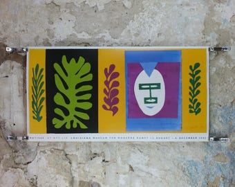 2005 Henri Matisse Poster, The Eskimo 1947, Inuit, Fauvism, Modernism, Post-Impressionism expressionism, gallery exhibition wall art decor