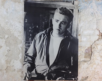 1980 James Dean Poster, Rebel without a Cause,  made in Sweden by Scandecor, wall art decor