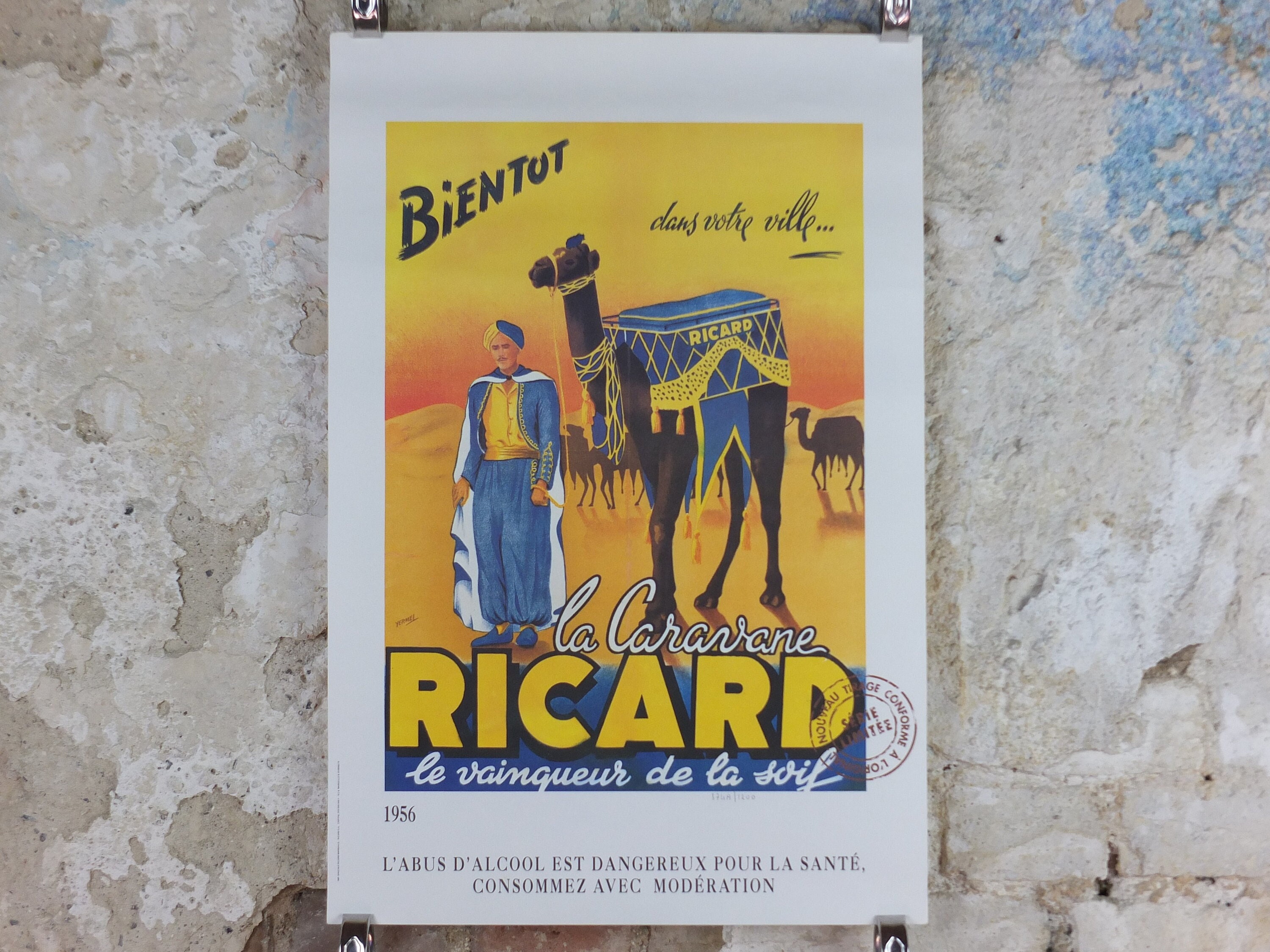 RICARD : affiche pour planimètre & arrêt de bus - RICARD : le blog