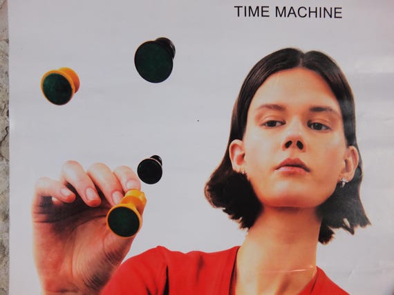 1990s Vivienne Westwood Poster, Time Machine Watches and Time