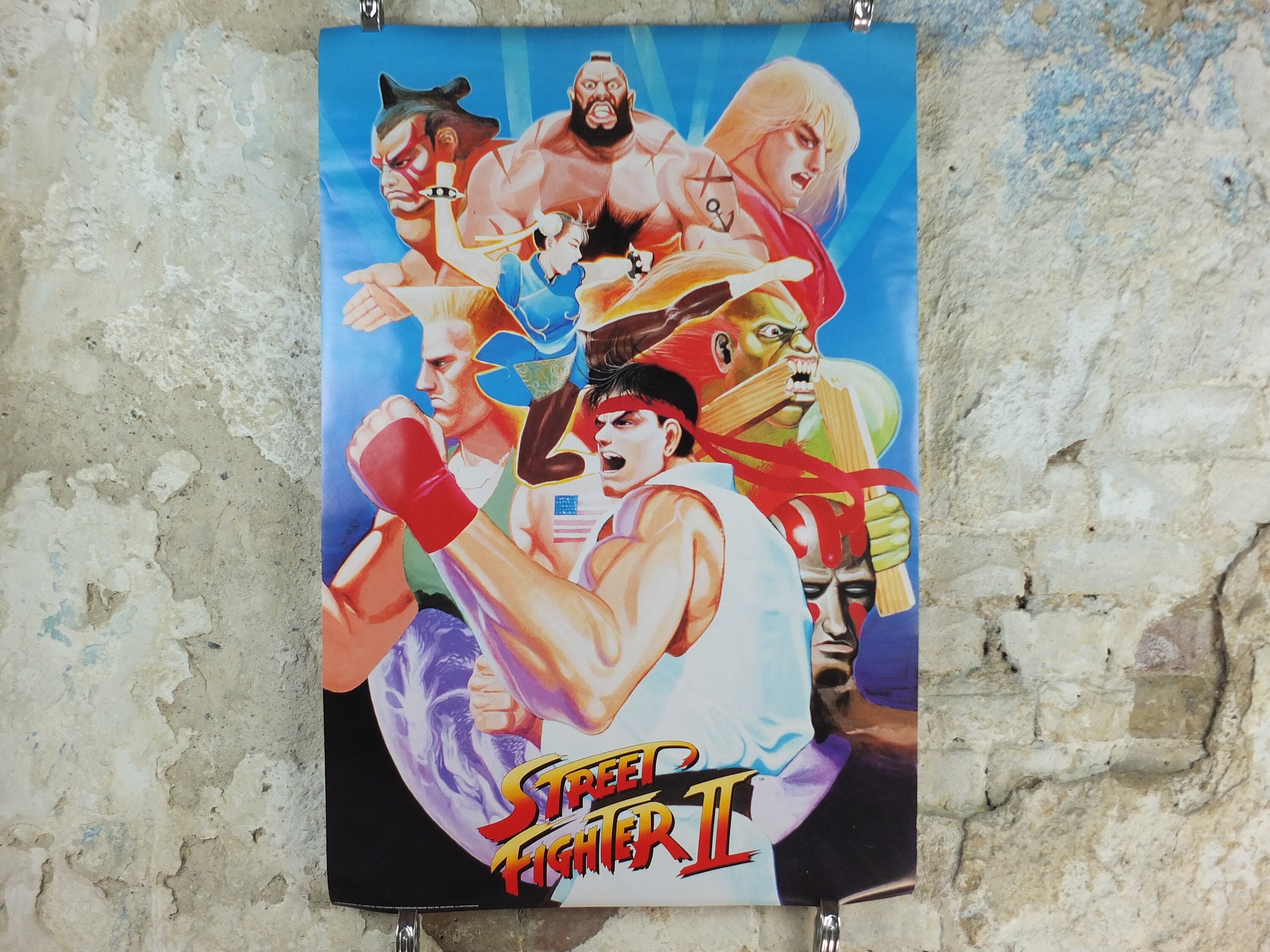 Cammy Street Fighter 2 Canvas Wrap Wall Art Game Room 