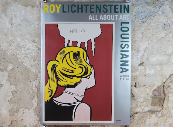 2003 Roy Lichtenstein Poster, 