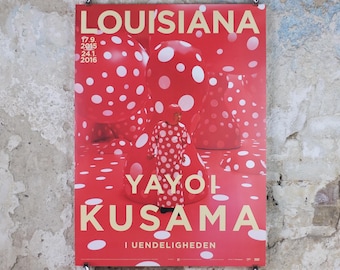 2016 Yayoi Kusama Poster, Guidepost to the New Space 2012, Louisiana Museum of Modern Art, Pop Art, Minimalism Feminism, wall art decor