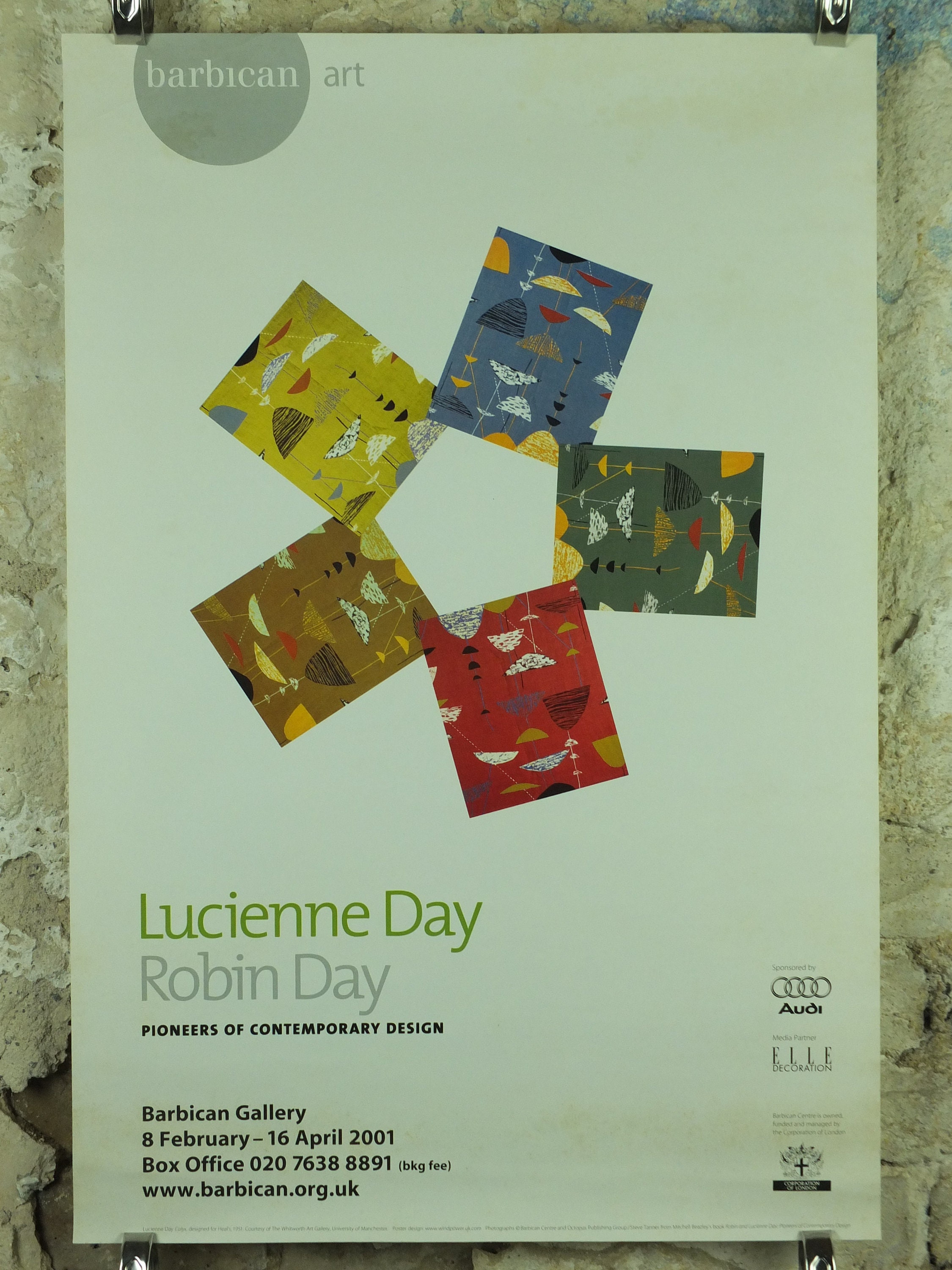 Vintage Lucienne and Robin Day Poster Barbican Centre - Etsy Finland Vintage Lucienne and Robin Day Poster Barbican Centre - Etsy Finland