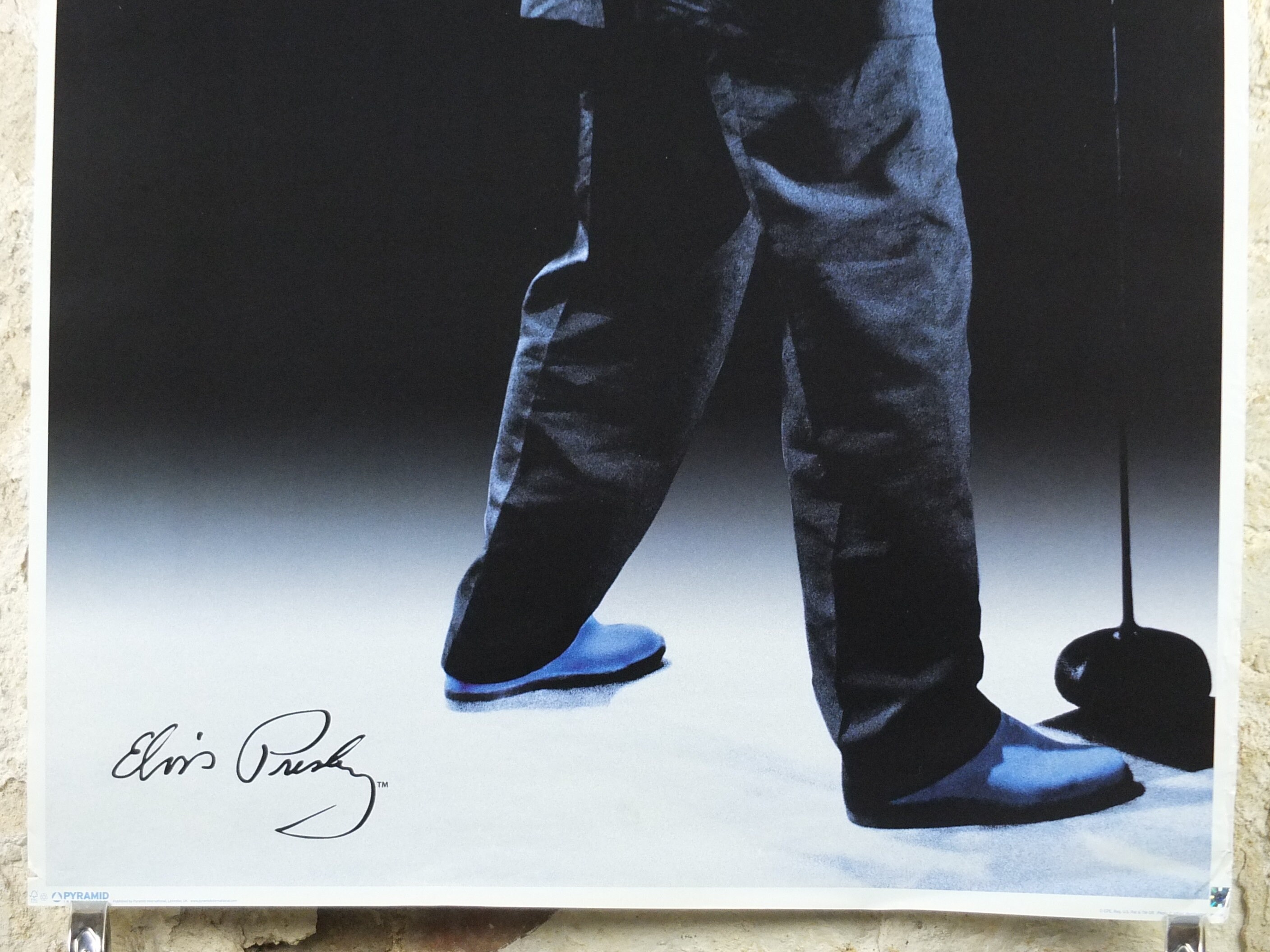 Blue Suede Shoes Poster Elvis Presley Photo From Alfred - Etsy