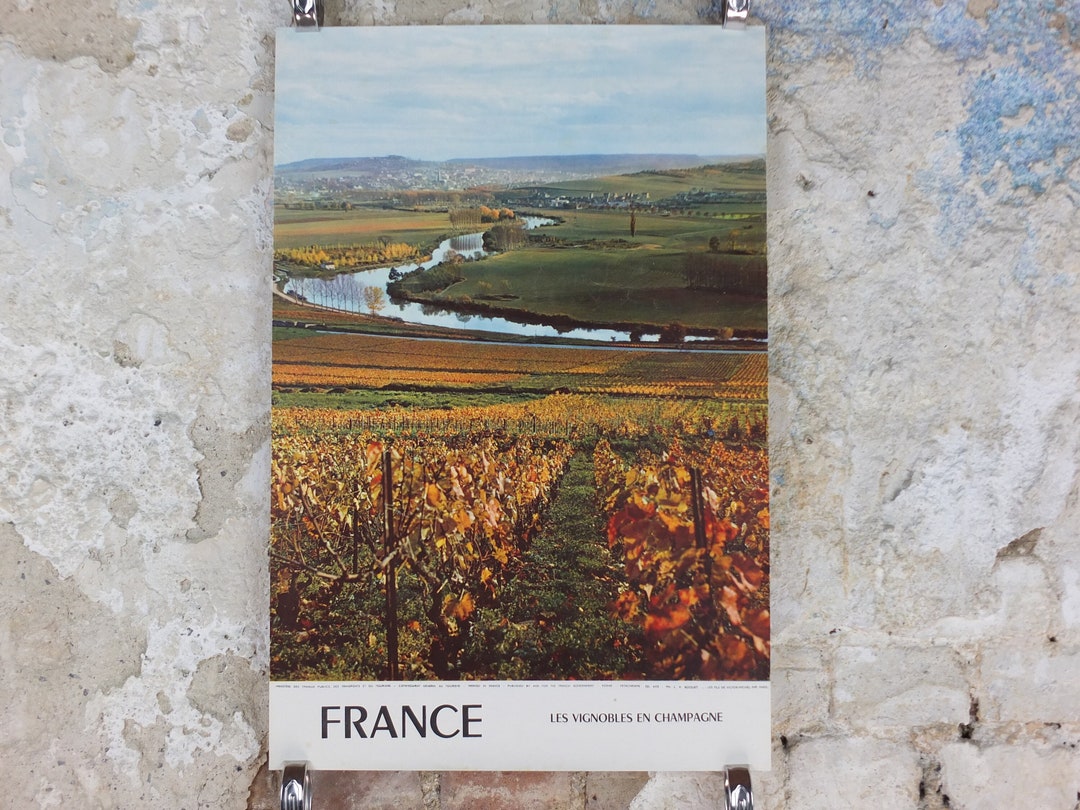 Affiche Décorative 50x70 Cm - Thème Vignoble Et Barils De Vin - Impression Papier Pour Décoration Murale Salon/cuisine